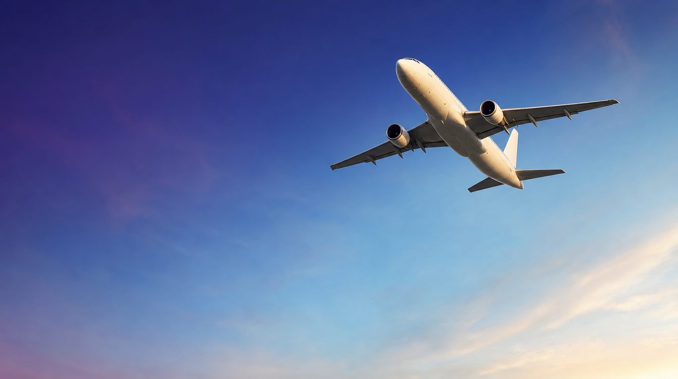 Avion Air Kilo en vol entre la France et le Niger